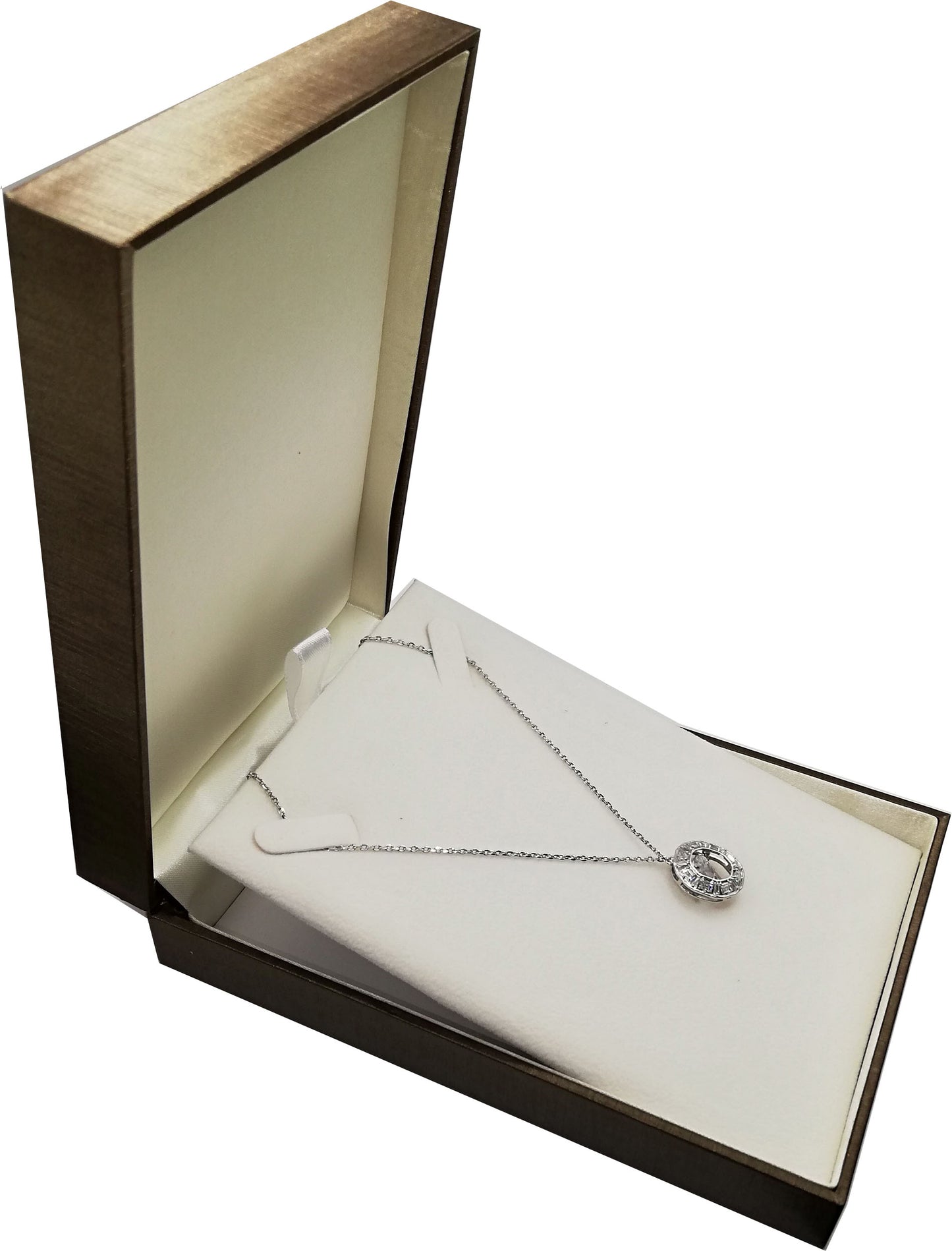 Juwelendoosje Hanger zijdelook Brons 10stuks