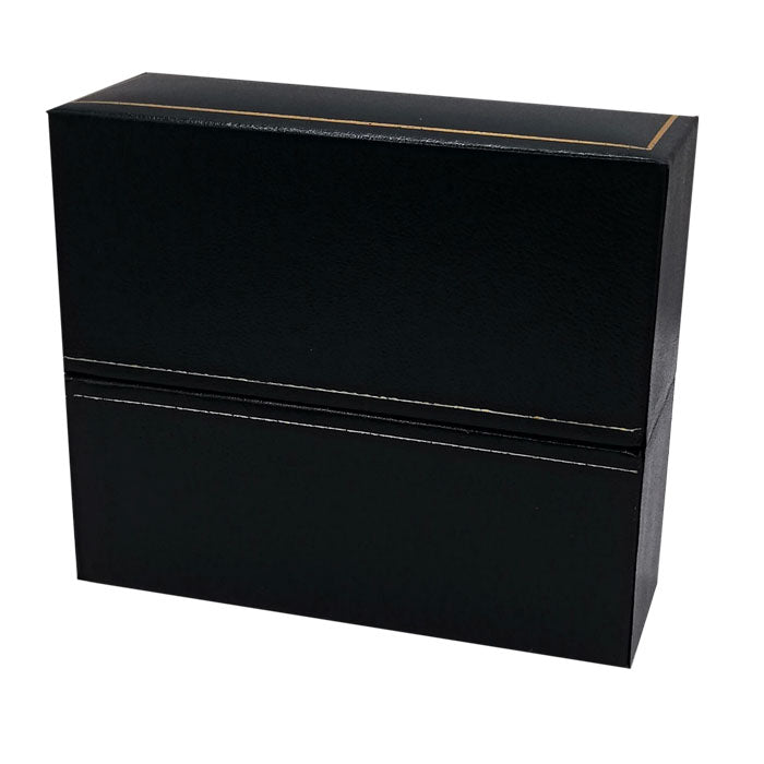 Juwelendoosje Lederlook - Bangle Blauw 10st