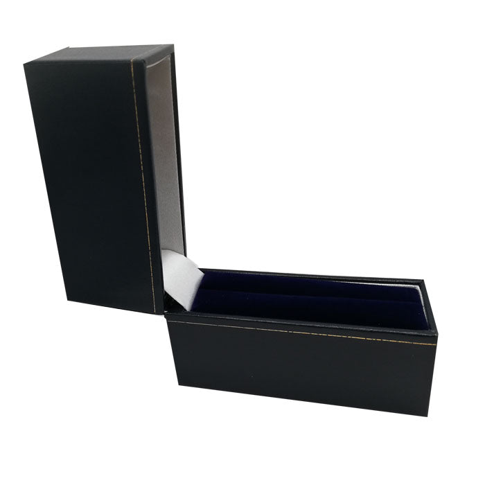 Boîte à bijoux Aspect cuir - Bracelet Bleu 10 pcs