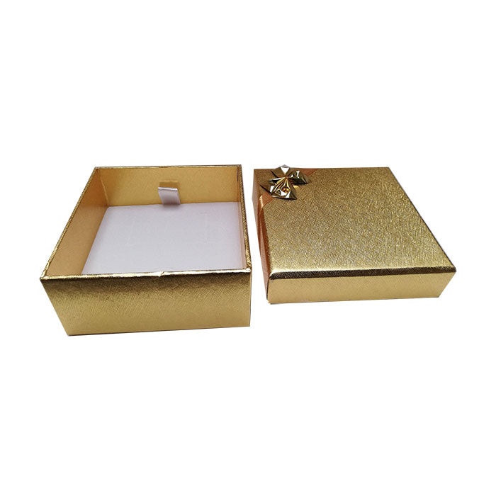 Sieradendoosje Goudkleur voor Hanger/Oorbellen 24st