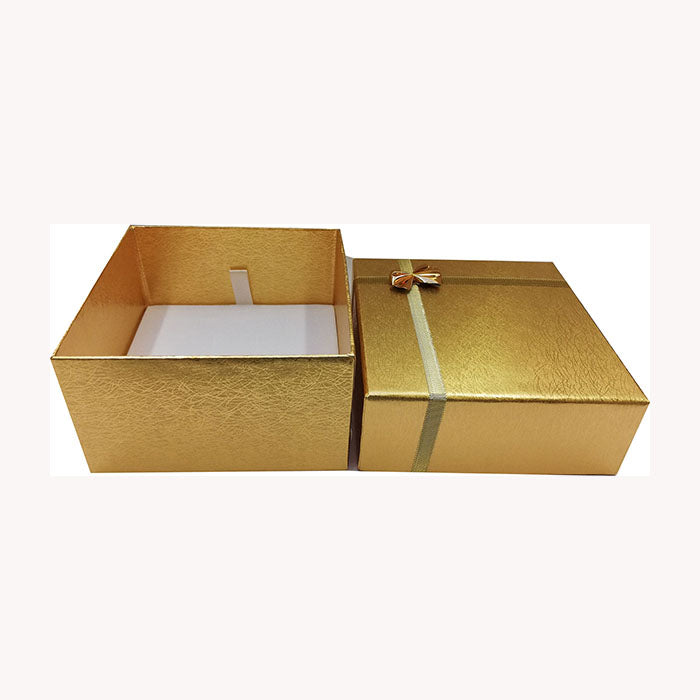 Jewelry Box Gold Color - Set for Pendant/Earrings - Deep Model 24pcs