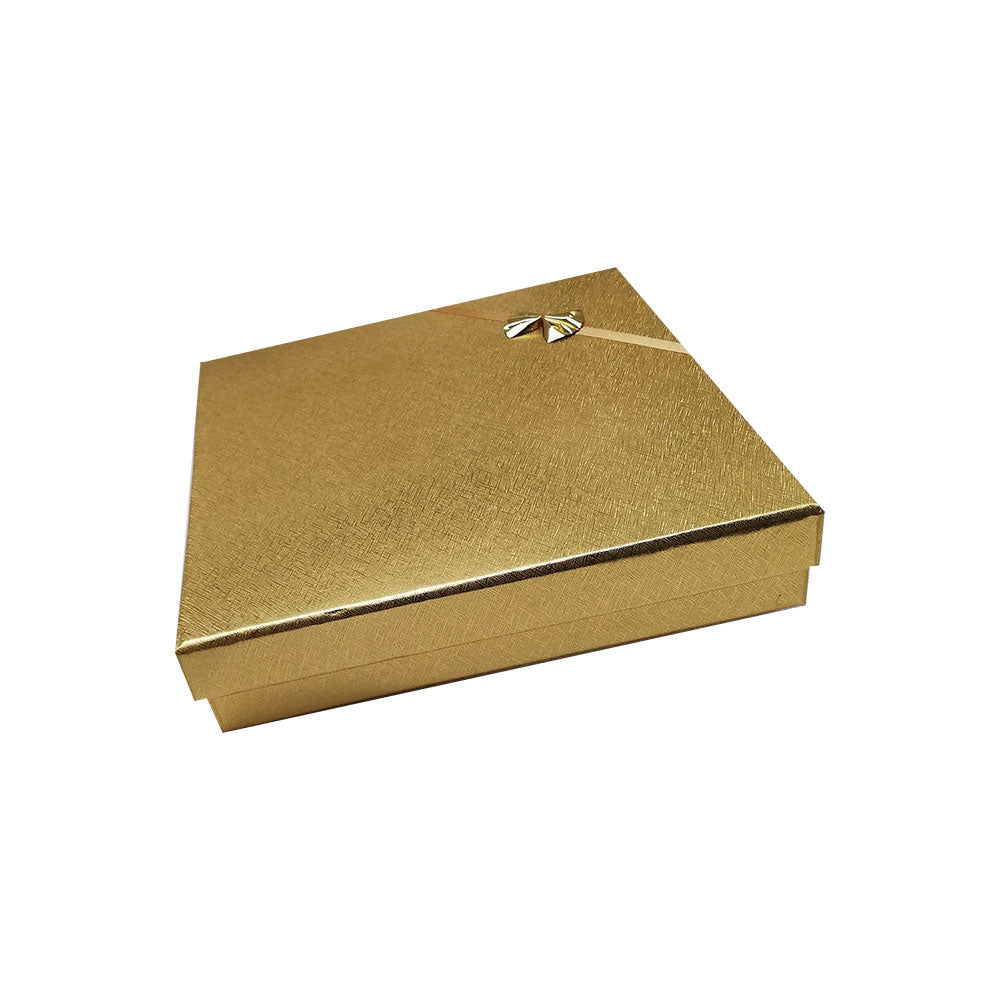 Boîte à Bijoux Couleur Or - Set pour Pendentif/Boucles d'Oreilles/Bague 10pcs