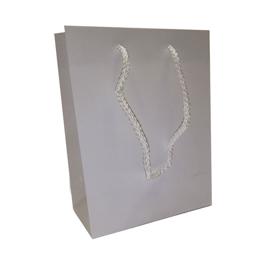 Sac cadeau élégant blanc 10 pièces