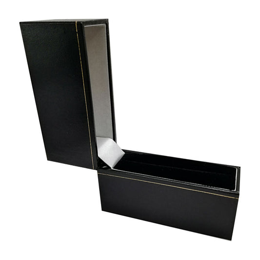 Boîte à bijoux Aspect cuir - Bracelet Noir 10 pcs