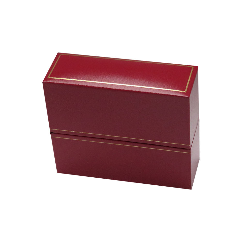 Boîte à bijoux Aspect cuir - Bracelet Rouge 10 pcs